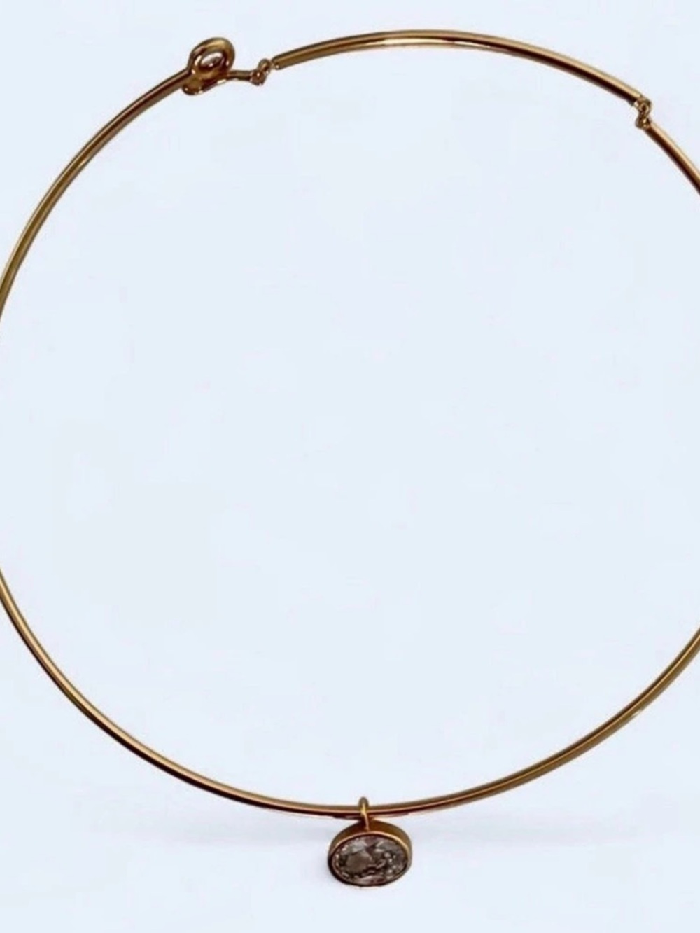 Gold-Tone Pendant Necklace